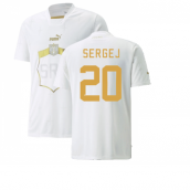 2022-2023 Serbia Away Shirt (SERGEJ 20)