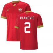 2022-2023 Serbia Home Shirt (IVANOVIC 2)