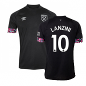 2022-2023 West Ham Away Shirt (Kids) (LANZINI 10)