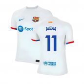 2023-2024 Barcelona Away Shirt (Kids) (Alexia 11)