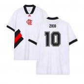 2023-2024 Flamengo Icon Jersey (White) (Zico 10)