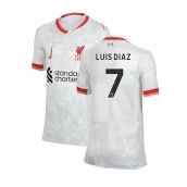 2024-2025 Liverpool Third Shirt (Kids) (Luis Diaz 7)