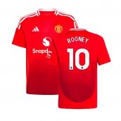 2024-2025 Man Utd Home Shirt (Kids) (Rooney 10)