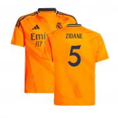 2024-2025 Real Madrid Away Shirt (Kids) (Zidane 5)