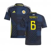 2024-2025 Scotland Home Shirt (Kids) (Tierney 6)