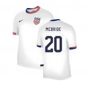 2024-2025 United States USA Home Shirt (MCBRIDE 20)
