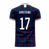 Scotland 2020-2021 Home Concept Shirt (Fans Culture) (Armstrong 17)