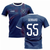 2023-2024 Glasgow Home Concept Football Shirt (Gerrard 55)