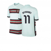 2020-2021 Portugal Away Nike Football Shirt (Kids) (B Fernandes 11)