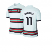 2020-2021 Portugal Away Nike Football Shirt (B Fernandes 11)