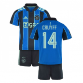 2021-2022 Ajax Away Mini Kit (CRUYFF 14)
