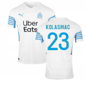 2021-2022 Marseille Home Shirt (Kids) (KOLASINAC 23)