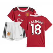 2022-2023 Man Utd Home Baby Kit (ALEX TELLES 27)