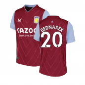 2022-2023 Aston Villa Home Shirt (Kids) (BUENDIA 10)