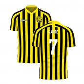 Al-Ittihad 2023-2024 Stripe Home Concept Football Kit (Libero) (Benzema 9)