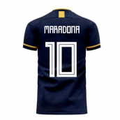 Argentina 2025-2026 Away Concept Football Kit (Libero) (MARADONA 10)