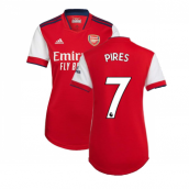 Arsenal 2021-2022 Home Shirt (Ladies) (PIRES 7)