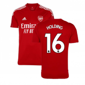 Arsenal 2021-2022 Training Shirt (Active Maroon) - Kids (HOLDING 16)