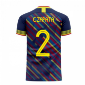 Colombia 2023-2024 Third Concept Football Kit (Libero) (C ZAPATA 2)