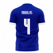 Greece 2023-2024 Away Concept Football Kit (Libero) (MANOLAS 4)