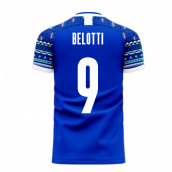 Italy 2023-2024 Home Concept Football Kit (Libero) (BELOTTI 9)