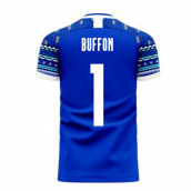Italy 2025-2026 Home Concept Football Kit (Libero) (BUFFON 1)