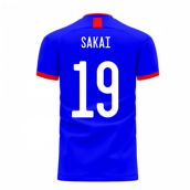 Japan 2023-2024 Home Concept Football Kit (Airo) (SAKAI 19)