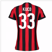 2017-2018 AC Milan Womens Home Shirt (Kuco 33)