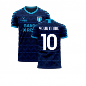 Lazio 2025-2026 Away Concept Football Kit (Viper) (Your Name) - Adult Long Sleeve