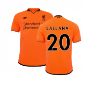 Liverpool 2017-18 Third Shirt ((Good) S) (Lallana 20)