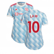 Man Utd 2021-2022 Away Shirt (Ladies) (LAW 10)