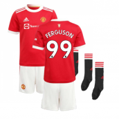 Man Utd 2021-2022 Home Mini Kit (FERGUSON 99)