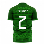 Mexico 2023-2024 Home Concept Football Kit (Libero) (C. SUAREZ 2)