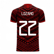 Mexico 2023-2024 Third Concept Football Kit (Libero) (LOZANO 22)