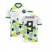 Nigeria 2023-2024 Away Concept Football Kit (Libero) (OSIMHEN 9) - Adult Long Sleeve