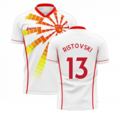 North Macedonia 2023-2024 Away Concept Shirt (Libero) (RISTOVSKI 13)