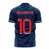 Paris 2025-2026 Home Concept Football Kit (Libero) (IBRAHIMOVIC 10)