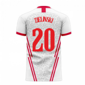 Poland 2023-2024 Home Concept Football Kit (Libero) (ZIELINSKI 20)