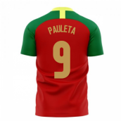 Portugal 2025-2026 Home Concept Football Kit (Airo) (PAULETA 9)