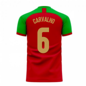 Portugal 2020-2021 Home Concept Football Kit (Fans Culture) (CARVALHO 6)