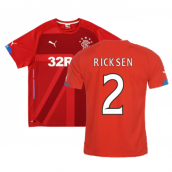 Rangers 2014-15 Third Shirt ((Excellent) XXL) (RICKSEN 2)