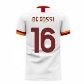 Roma 2025-2026 Away Concept Football Kit (Libero) (DE ROSSI 16)