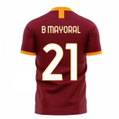 Roma 2023-2024 Home Concept Football Kit (Libero) - No Sponsor (B MAYORAL 21)