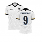 Santos 2023-2024 Home Concept Football Kit (Libero) (KAIO JORGE 9) - Adult Long Sleeve