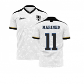 Santos 2023-2024 Home Concept Football Kit (Libero) (MARINHO 11) - Adult Long Sleeve