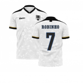 Santos 2023-2024 Home Concept Football Kit (Libero) (ROBINHO 7) - Adult Long Sleeve
