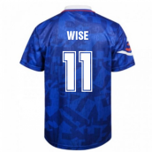 Score Draw Chelsea 1992 Retro Football Shirt (Wise 11)