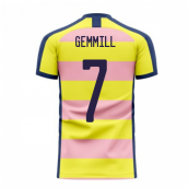 Scotland 2023-2024 Away Concept Football Kit (Libero) (GEMMILL 7)