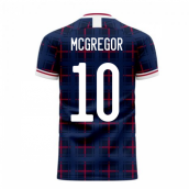 Scotland 2020-2021 Home Concept Shirt (Fans Culture) (McGREGOR 10)