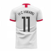 South Korea 2023-2024 Away Concept Football Kit (Libero) (H C HWANG 11)